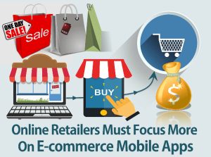 Six Reasons Why Online Retailers Should Focus on E-Commerce Mobile Apps