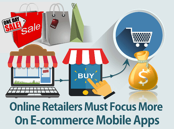 Online Retailers Should Focus on E-Commerce Mobile Apps