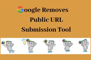 Google Removes Public URL Submission Tool