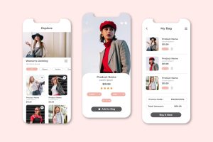 E commerce App development Example 