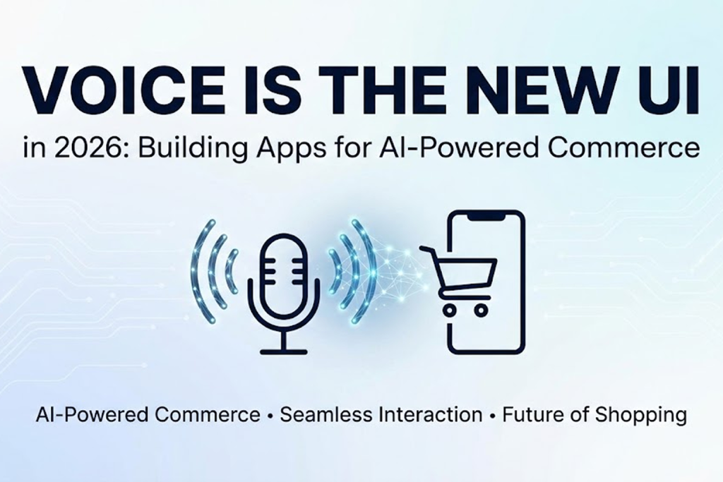 Voice Is the New UI in 2026: Building Apps for AI-Powered Commerce