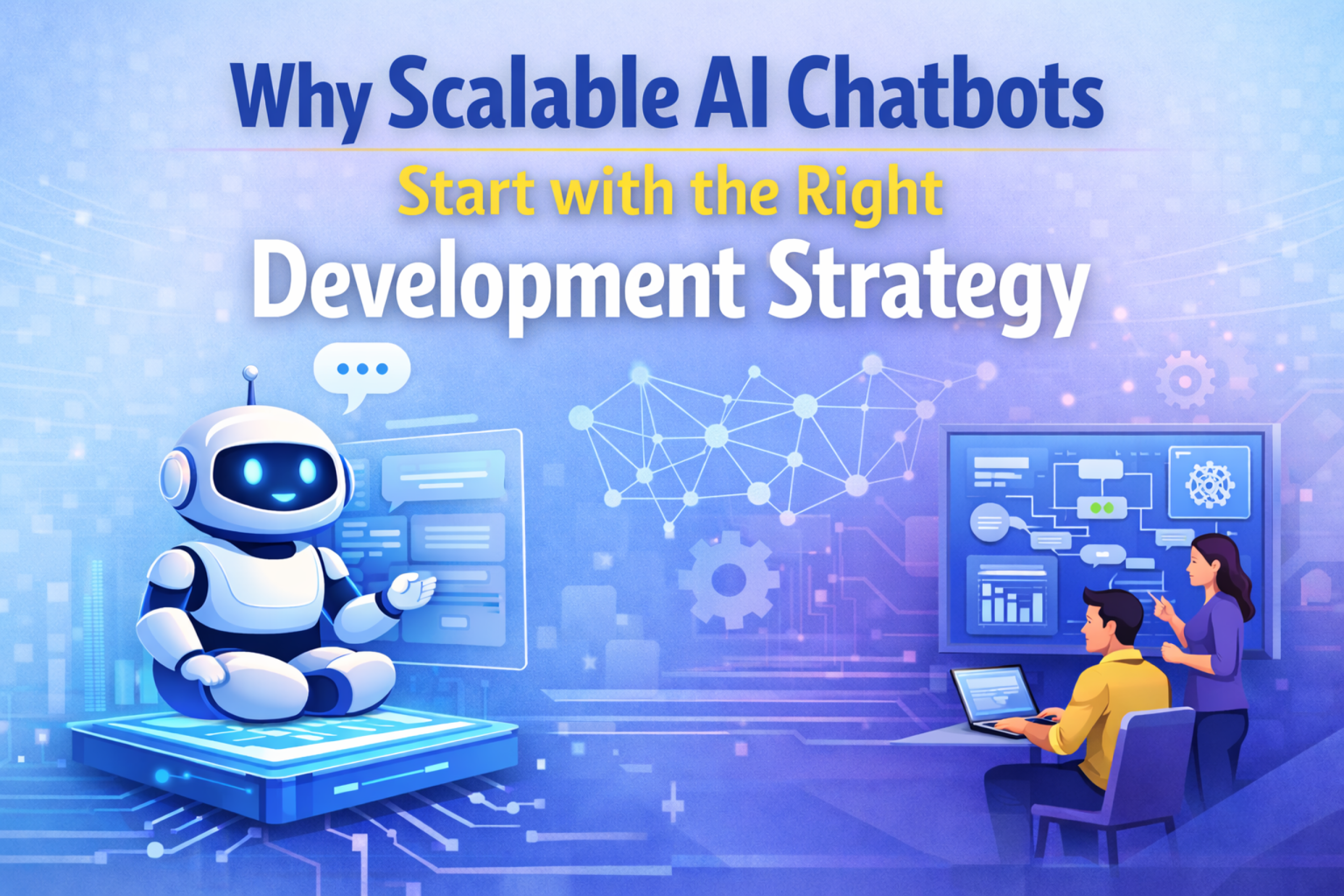 Why Scalable AI Chatbots Start with the Right AI Chatbot Development Strategy in 2026
