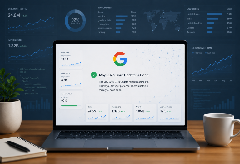 Google May 2026 Core Update Is Done