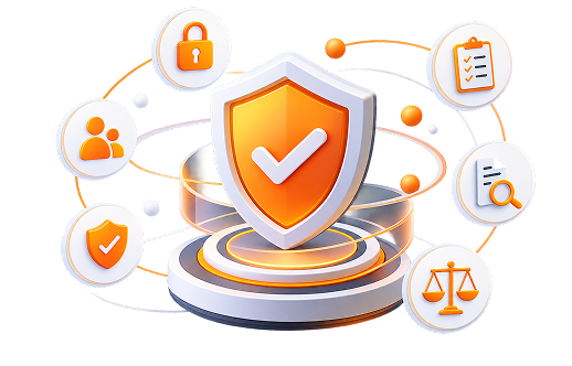 AI governance and security illustration