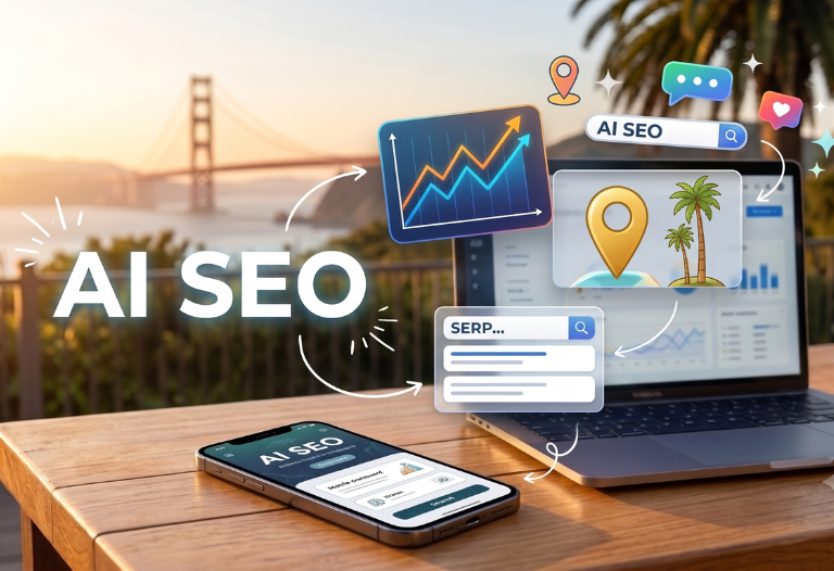 Explore the top 10 AI SEO companies in California